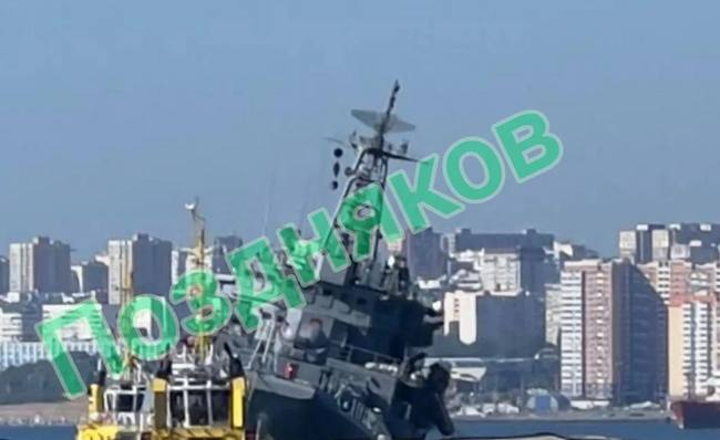 СБУ провела спецоперацію в бухті Новоросійська - пошкоджено великий десантний корабель «Оленегорский горняк»