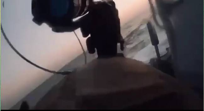 Уверен, все до дыр протёрли опубликованное видео операции ГУР МО в Чёрном море
