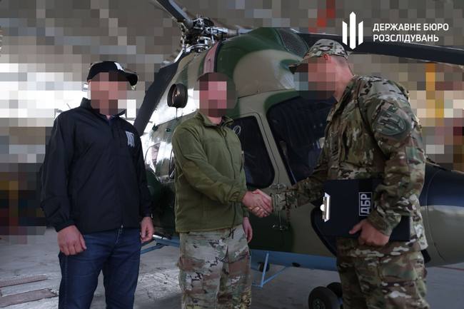 Військові отримали гелікоптер Мі-2, який намагався приховати експрезидент Мотор Січі Богуслаєв — ДБР.