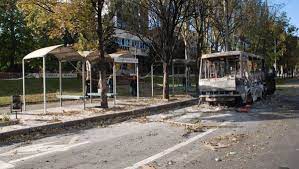В Харькове вражескими обстрелами уничтожены 70% коммунальных автобусов