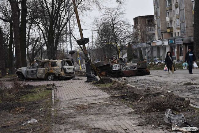 За время российской оккупации в городе Буча в Киевской области рашистами были убиты 637 мирных жителей