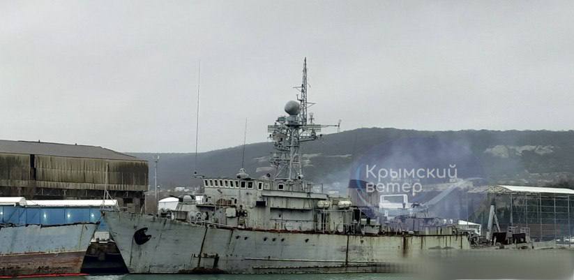 У Севастополі готуються розпиляти на металобрухт ще один український корабель