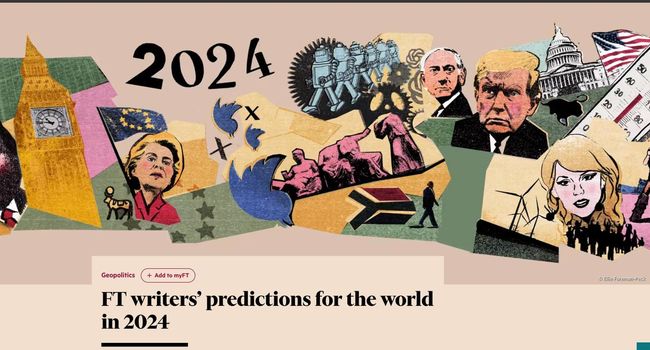 Дональд Трамп знову стане президентом США? — FT видав добірку екстравагантних прогнозів своїх авторів на 2024 рік