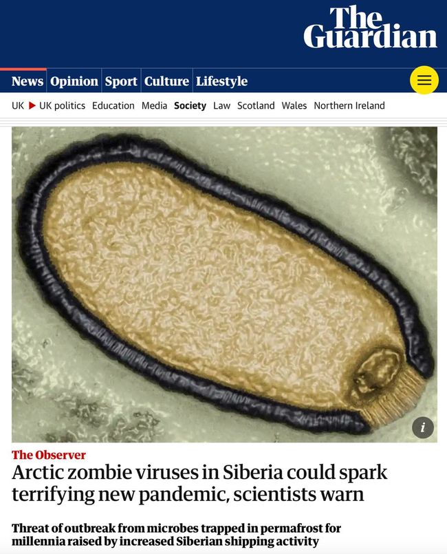 Миру грозит новая пандемия из-за зомби-вирусов, – The Guardian