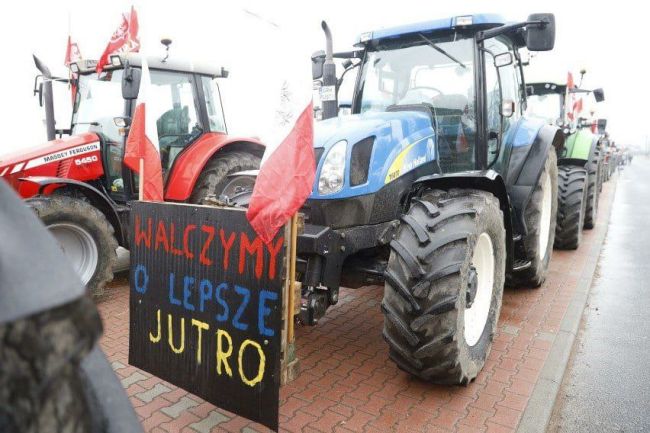 Польські й угорські фермери знову протестують на кордоні з Україною