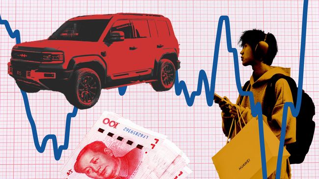 Китайські споживачі економлять кошти, незважаючи на падіння цін