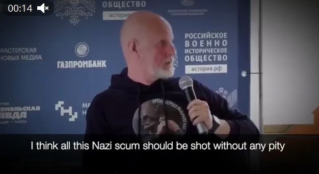 Обличчя «русского интеллигента», яким би приємним воно не здавалось, насправді виконує функцію прикриття гнилого нутра нациста