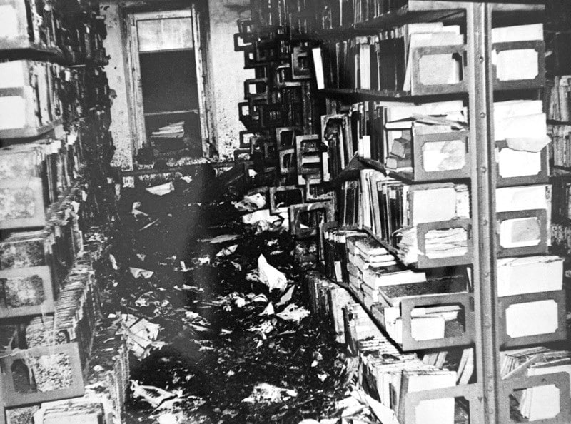 24 травня 1964 року вночі у Києві від підпалу загорілася Державна публічна бібліотека Академії наук УРСР