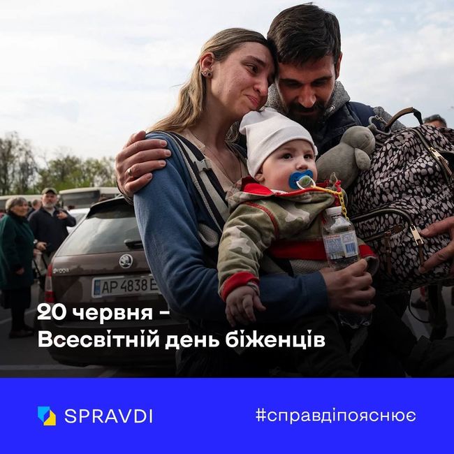 У появі мільйонів українських біженців і ВПО винна тільки російська агресія