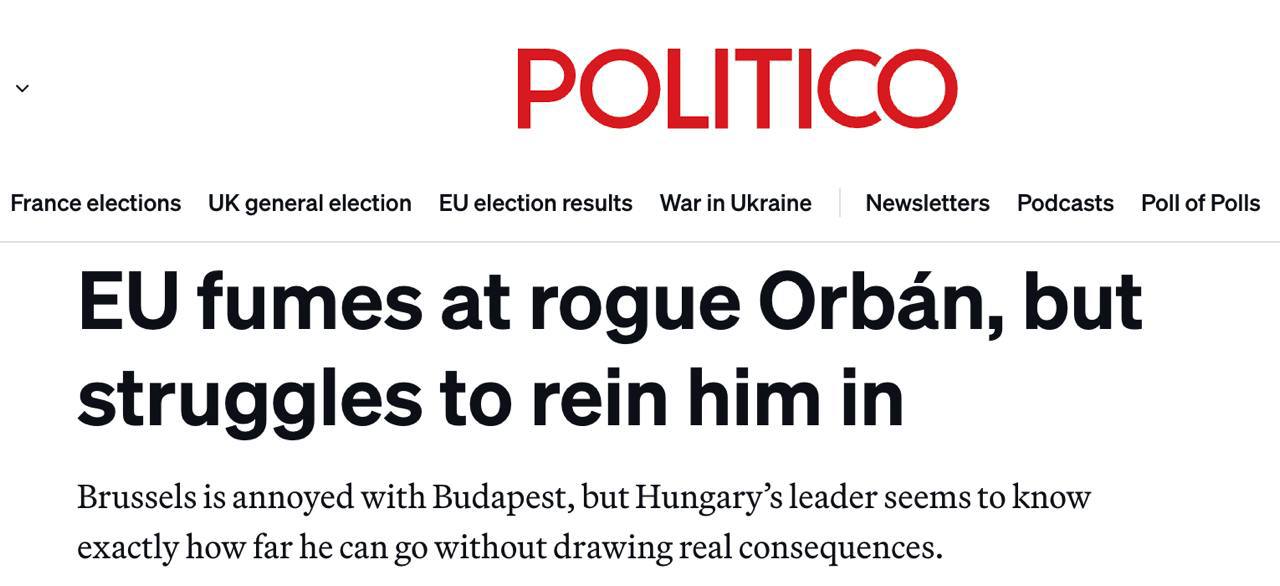 Орбану пригрозили баном