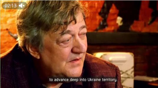 Британський актор та письменник Стівен Фрай показав свій документальний фільм про поїздку до України