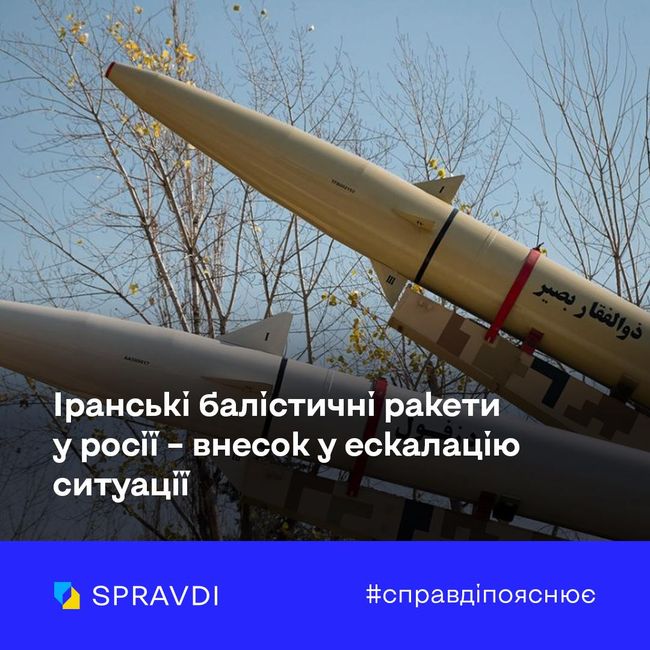 Передача росії летального озброєння – це ескалація війни з боку Ірану