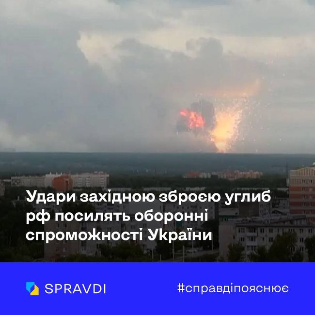 Далекобійні удари по рф – обґрунтована і життєво важлива необхідність