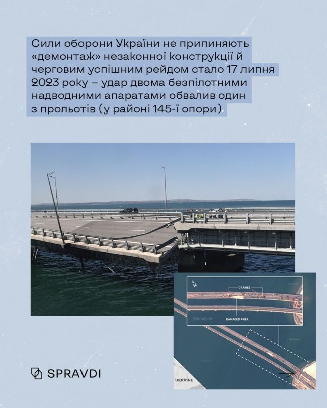 Два роки тому Україна зруйнувала міф про Керченський міст: як це було