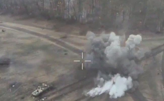 Появилось полное видео провального российского штурма 7 ноября в районе Погребков Курской области