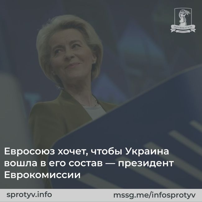 ЕС хочет видеть Украину своей частью и будет поддерживать ее так долго, как это будет необходимо