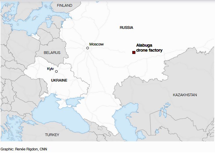 Як росія розширює виробництво «шахедів» в алабузі