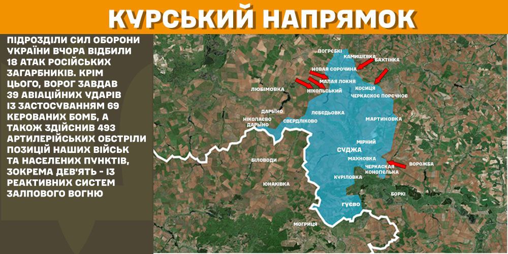 Оперативна інформація станом на 08.00 10.02.2025 щодо російського вторгнення