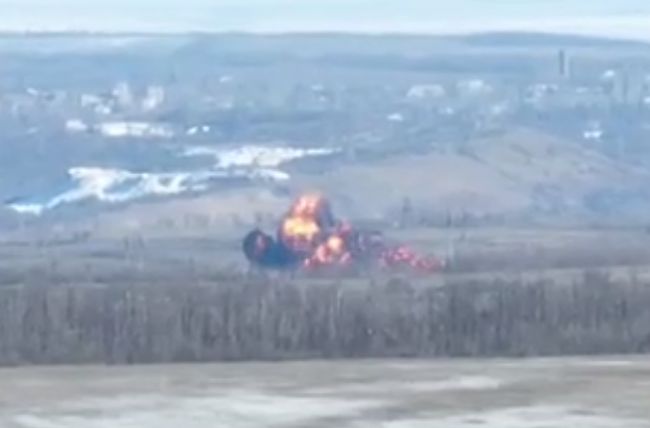 Относительно сбитого накануне штурмовика Су-25