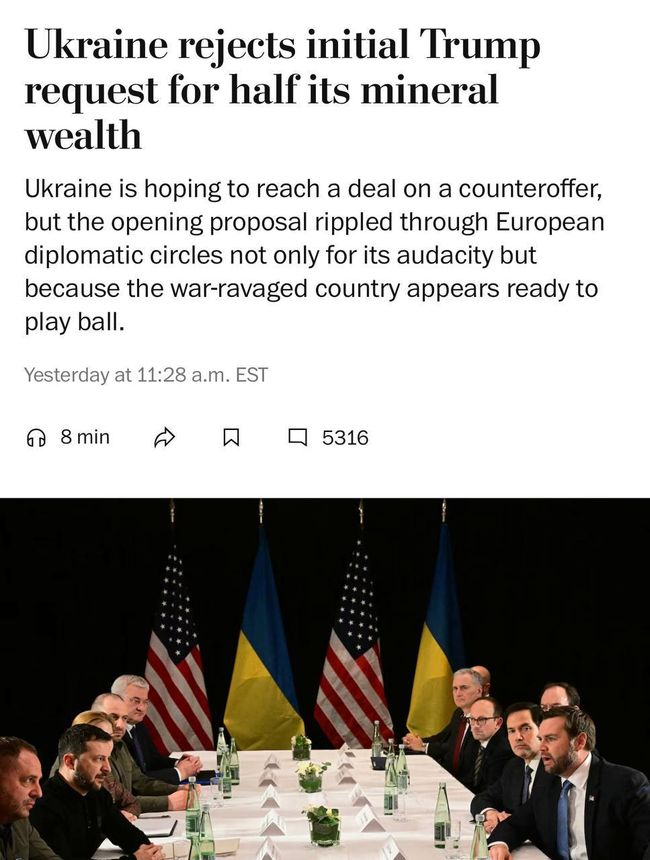 Адміністрація США хоче літій, графіт та уран, Україна пропонує яйця