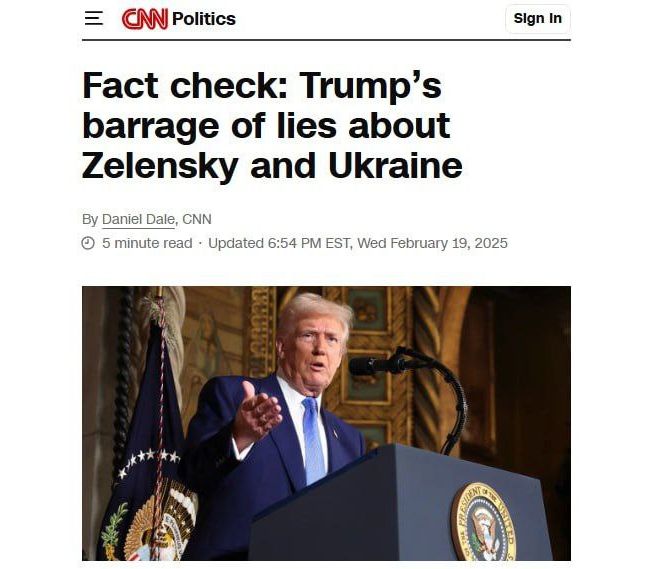 Фактчекінг брехні Трампа про Зеленського та війну в Україні