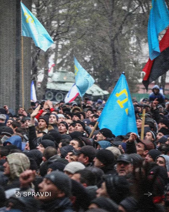 26 лютого 2014 року тисячі жителів Криму вийшли на протистояння й сказали гучне «Крим – це Україна»