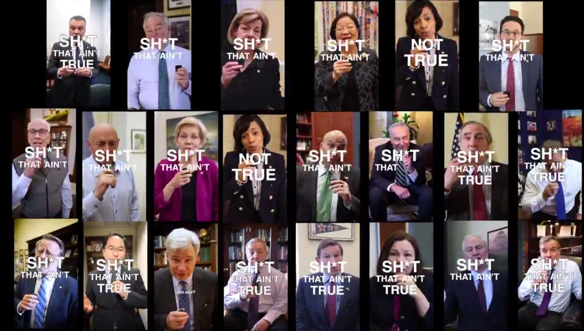 22 сенатора-демократа синхронно обвинили Трампа и Маска в обмане избирателей и разрушении США