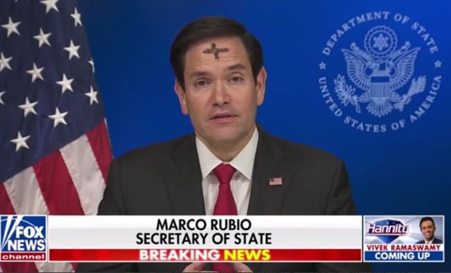 Відверто кажучи, це проксі-війна між ядерними державами — Сполученими Штатами, які допомагають Україні, і росією, — держсекретар США Марко Рубіо