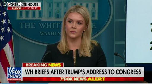 Фрагмент дискусії речниці Білого із журналісткою на тему Канади