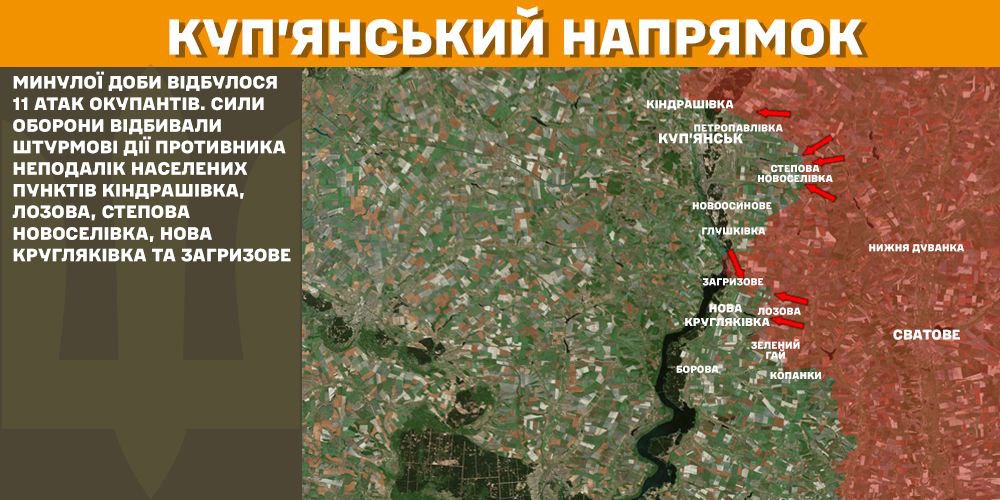 Оперативна інформація станом на 08.00 09.03.2025 щодо російського вторгнення