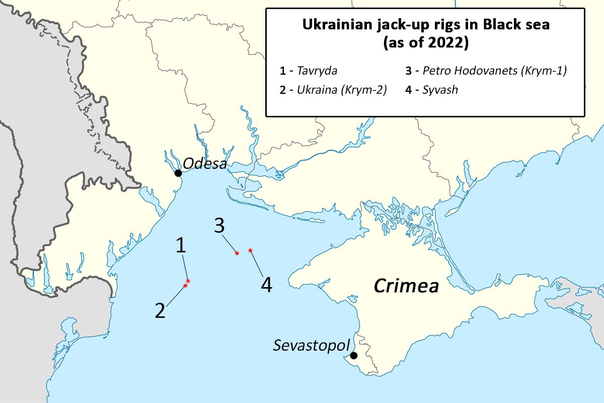 NORD на боевом дежурстве на платформах в Чёрном море (ФОТО)