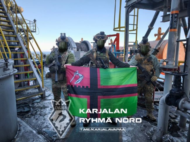 NORD на боевом дежурстве на платформах в Чёрном море (ФОТО) NORD на боевом дежурстве на платформах в Чёрном море (ФОТО)