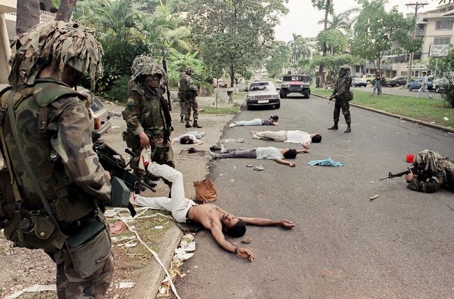 Операция Правое дело — вторжение США в Панаму в 1989 году. Операция Правое дело — вторжение США в Панаму в 1989 году.