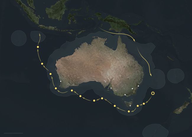 Флот Китаю оточує Австралію, змушуючи цивільні рейси змінювати маршрут - NYT