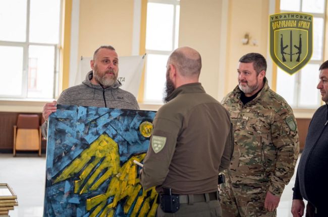 Нікіта Тітов створив марку до 10-річчя Української добровольчої армії