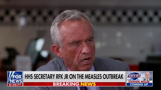 Антивакцинатор Кеннеді дав новий скандальний коментар