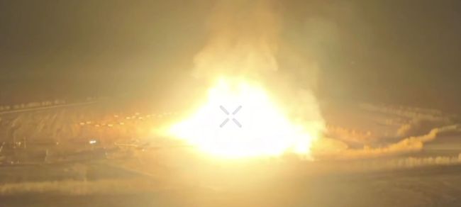 Чомусь горить ГИС «Суджа»