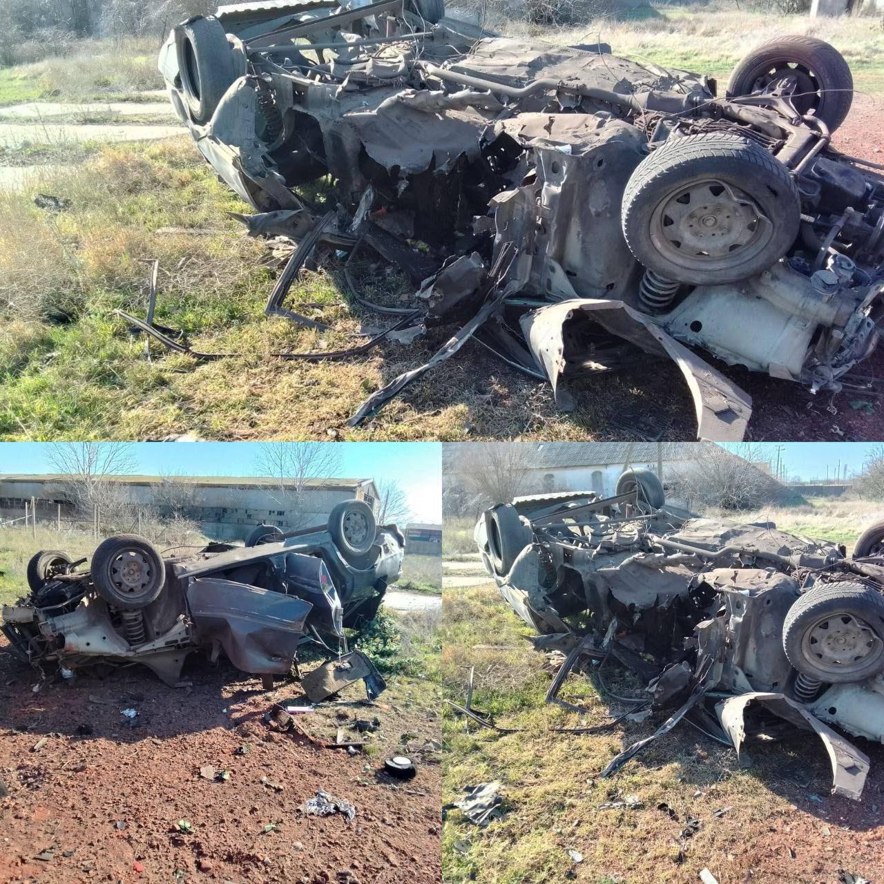 В Скадовську на окупованій частині Херсонщини вибухнув автомобіль з двома російськими офіцерами, - ГУР МО