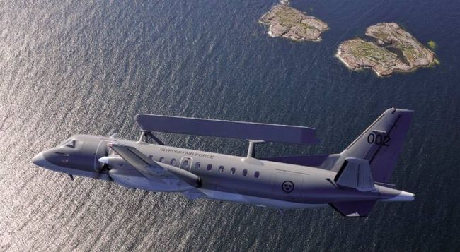 Швеція передасть Україні літаки ДРЛВ SAAB ASC 890 після покращення взаємодії з F-16