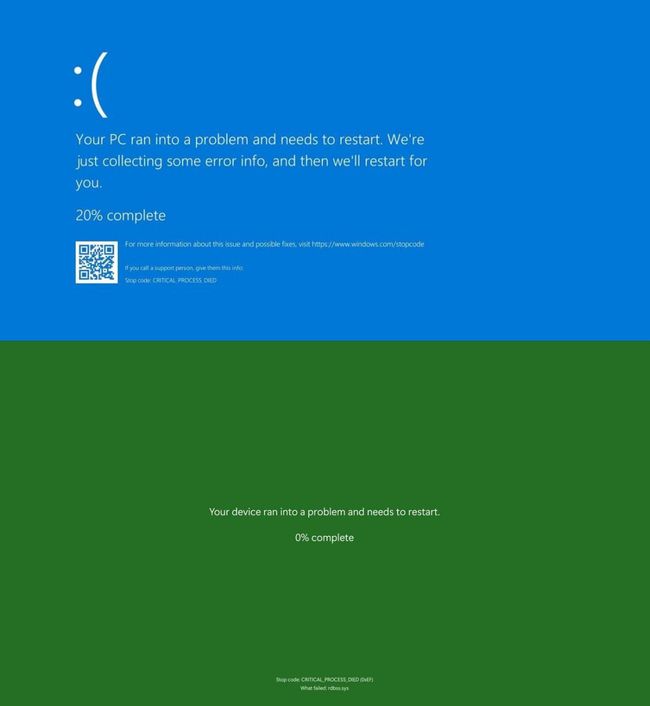 Microsoft прощається із синім екраном смерті