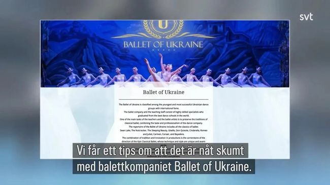 Балетная группа из россии за границей выдавала себя за украинцев