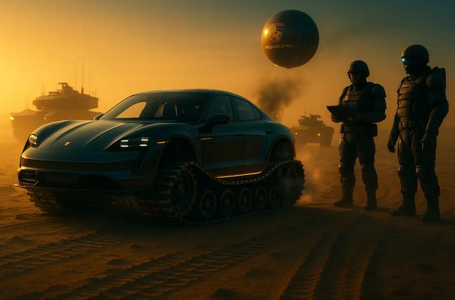 Porsche на гусеницах: роскошь вступает в строй