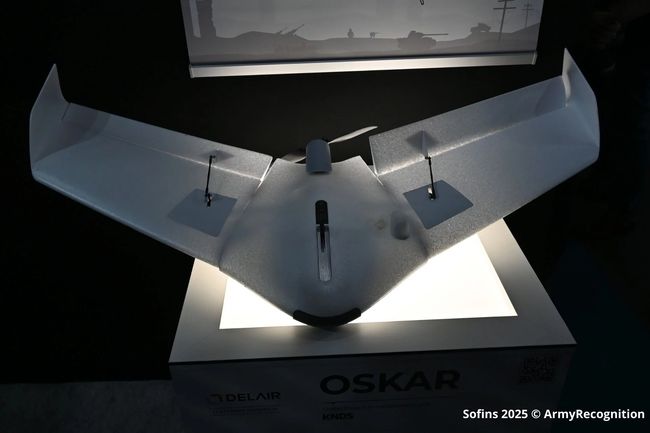 Французькі розробники представили тактичний баражувальний дрон OSKAR