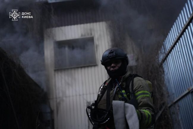 Оперативна інформація щодо ворожої атаки на Київ від ДСНС