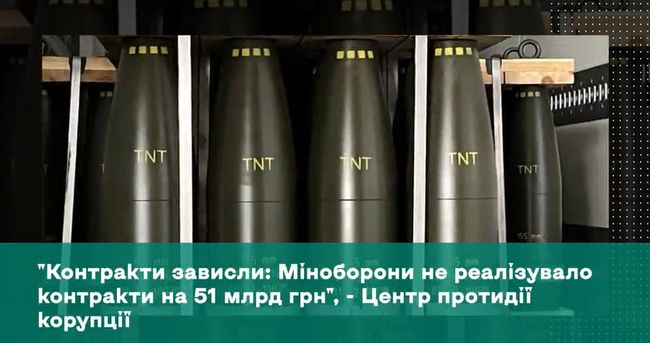 Контракти зависли: Міноборони не реалізувало контракти на 51 млрд грн, - Центр протидії корупції