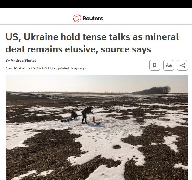 Атмосфера зустрічі по копалинам у Вашингтоні була «антагоністичною» - Reuters