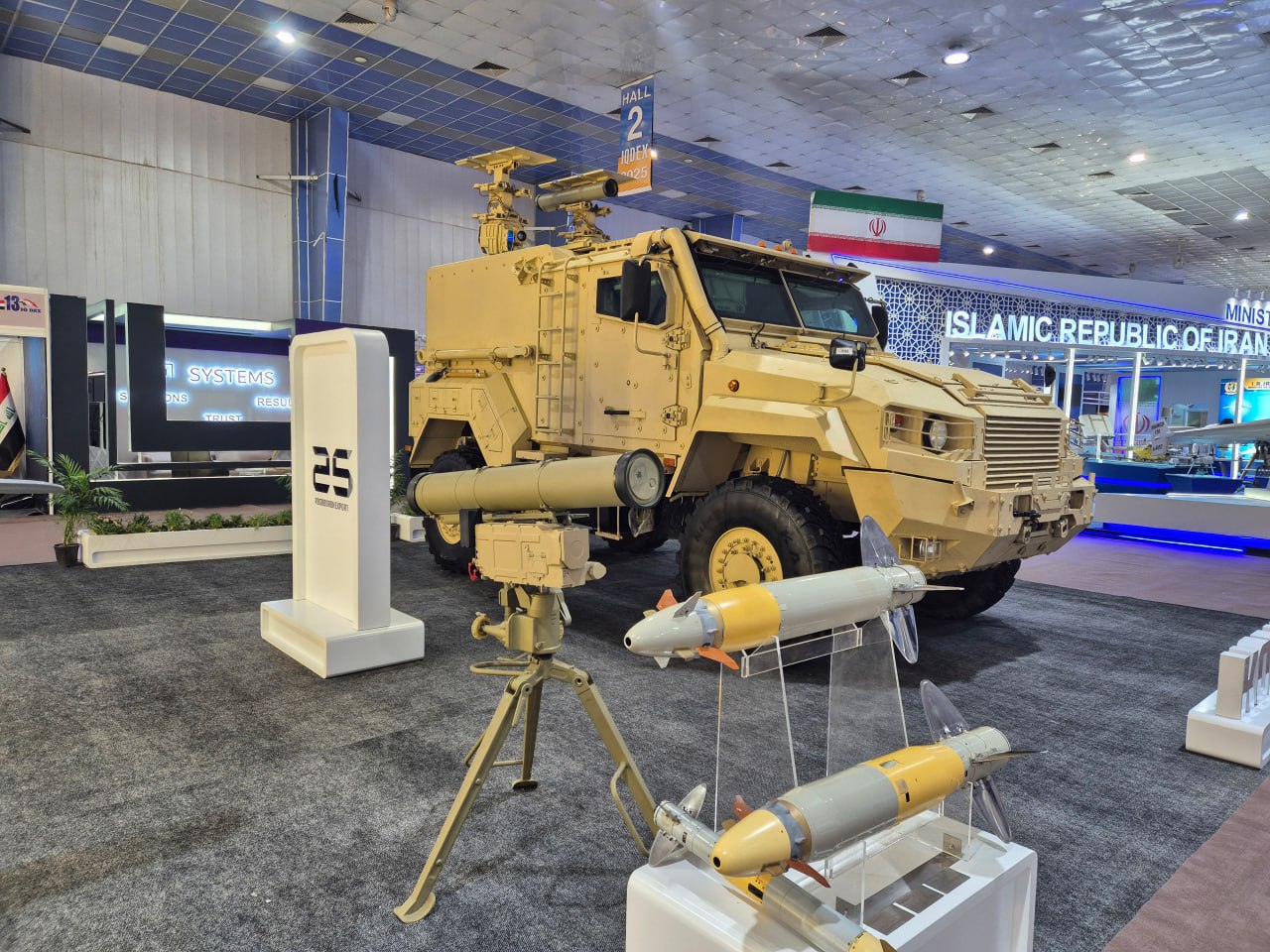 российский “Ростех” привёз на международную выставку IDEX-2025, проходящую в Багдаде, пережитки прошлого и бездарную копию ПТРК “Стугна-П”