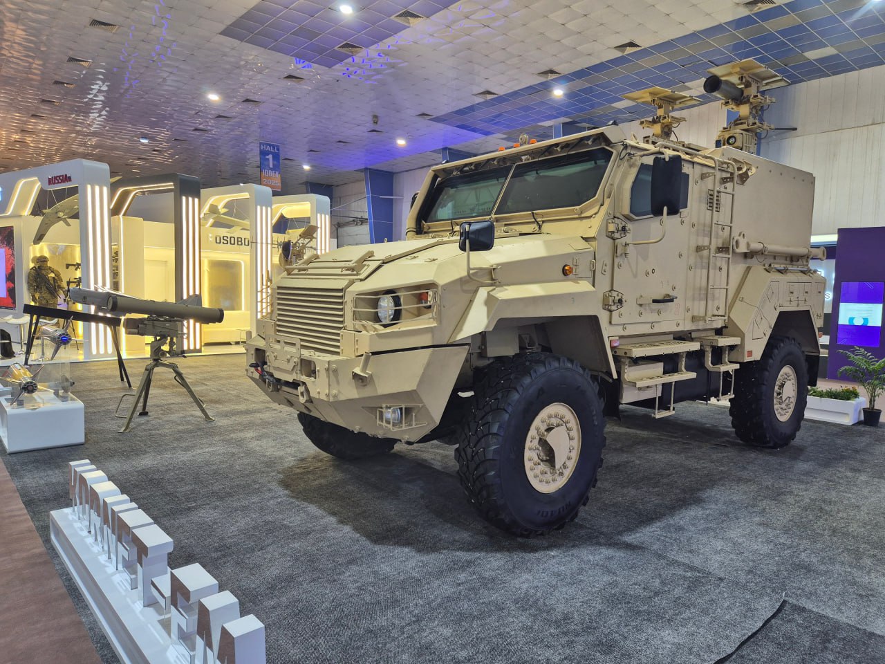 российский “Ростех” привёз на международную выставку IDEX-2025, проходящую в Багдаде, пережитки прошлого и бездарную копию ПТРК “Стугна-П”