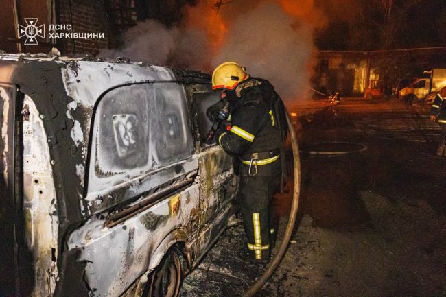 Харків: вночі місто знову опинилося під масованими ударами російських БпЛА