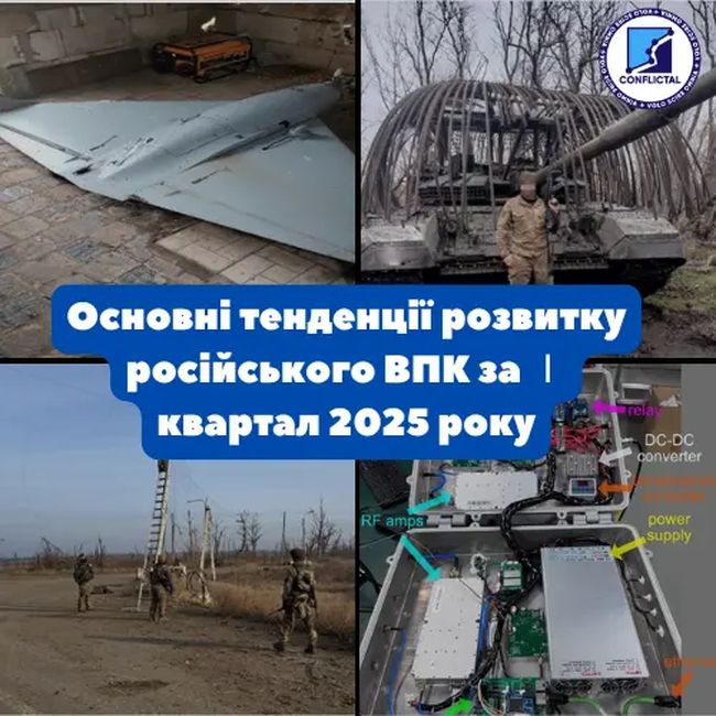 Основні тенденції розвитку російського ВПК за перший квартал 2025 року